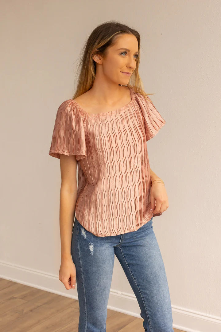 Rose Gold Kayla Blouse