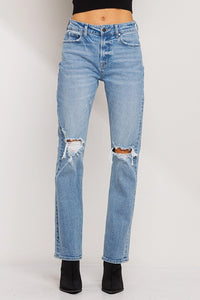 Jenna High Rise Straight Jeans