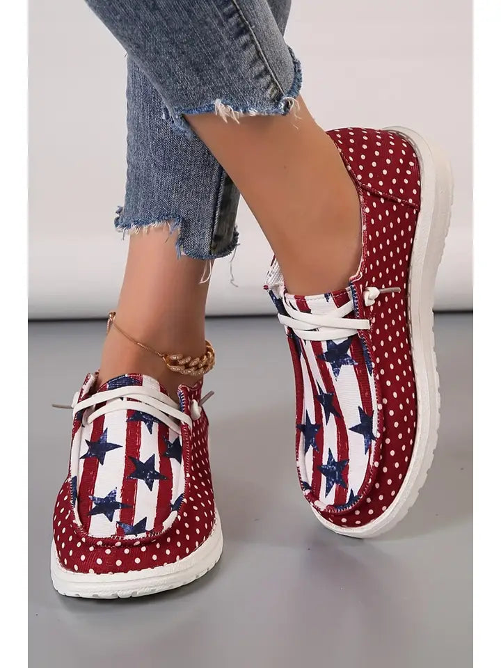 Festive Patriotic Casual Shoes