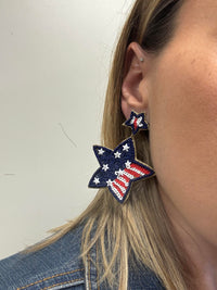 Patriotic Earrings